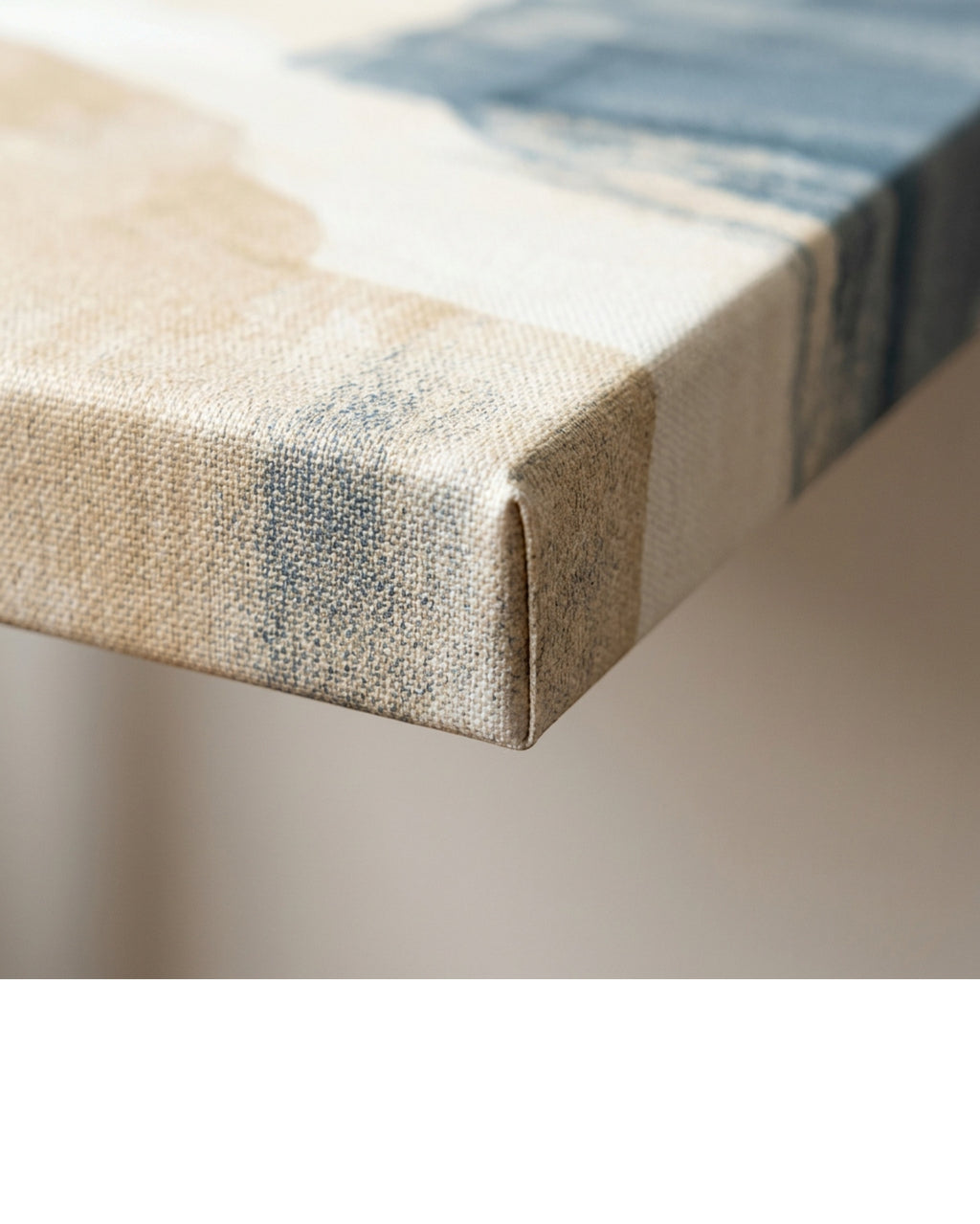 Nxzo Abstract Canvas Wall Art 50 x 70 cm Sand and Blue - Detail view